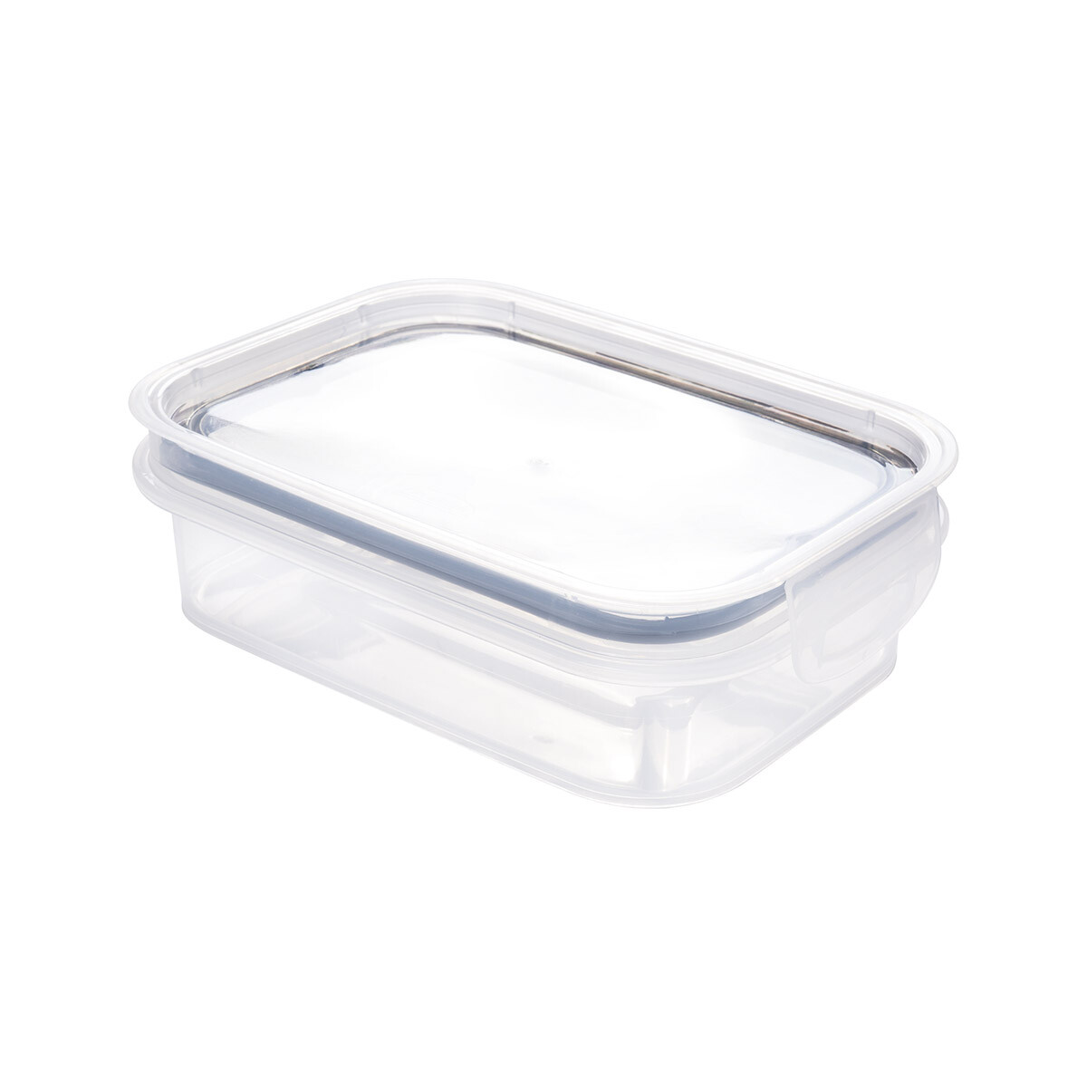Pote Rectangular con Traba 500 ml - AZUL 