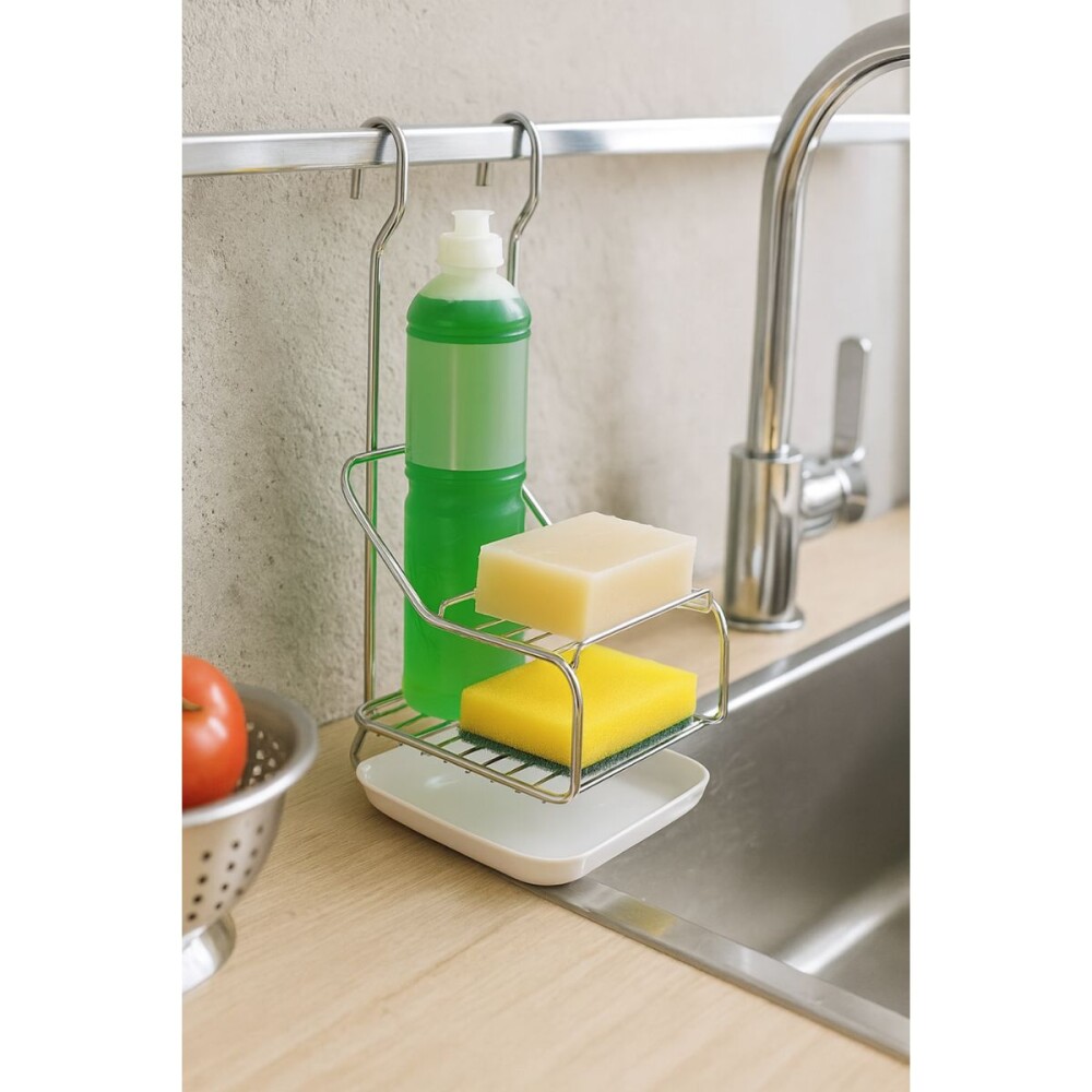 PORTA DETERGENTE, JABÓN Y ESPONJA Porta Detergente, Jabón Y Esponja