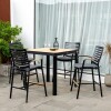 Silla de Bar - Portals Negro
