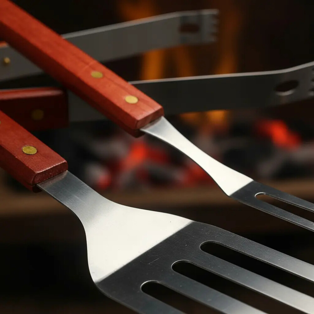 Set de asador de 3 piezas. Set de asador de 3 piezas.