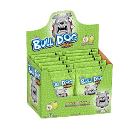 Pastilla Bull Dog x 12 Manzana Acida