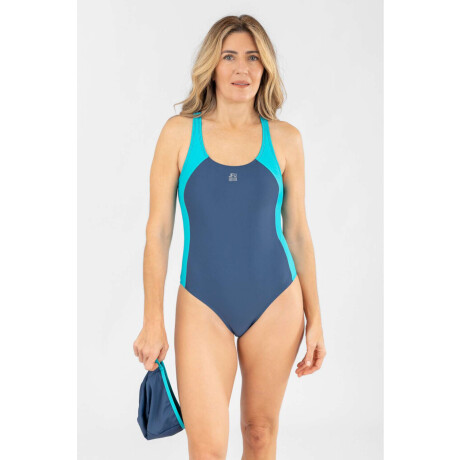 Malla natación pool Dark night solid