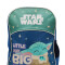 Mochila Disney Star Wars Yoda Azul - Verde Agua - Gris