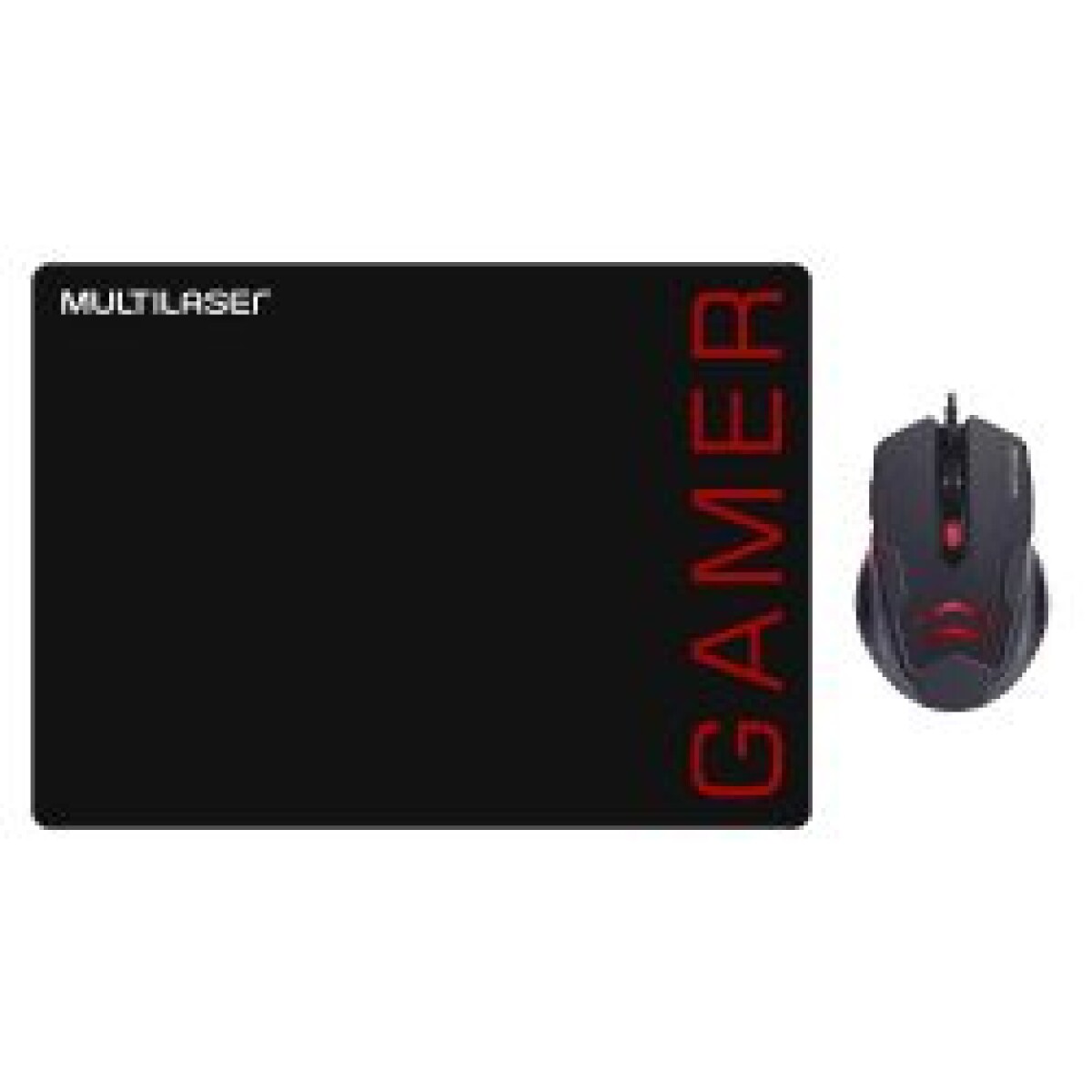 Kit Multilaser Mouse + Pad 3200 DPI Gamer MO306 - 001 