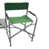 Silla plegable director con mesa Verde