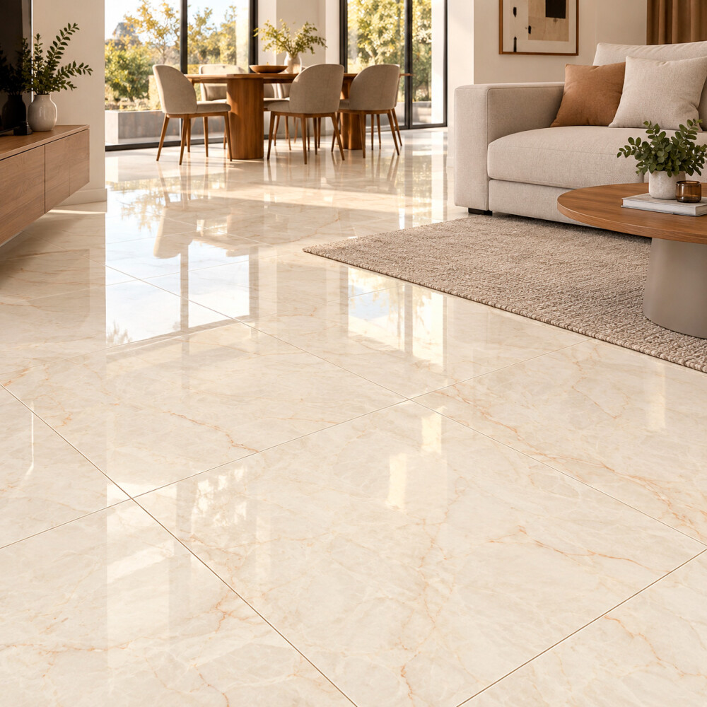 PORCELANATO MAHAL MARFIM PO 60X60 CM Porcelanato Mahal Marfim Po 60x60 Cm