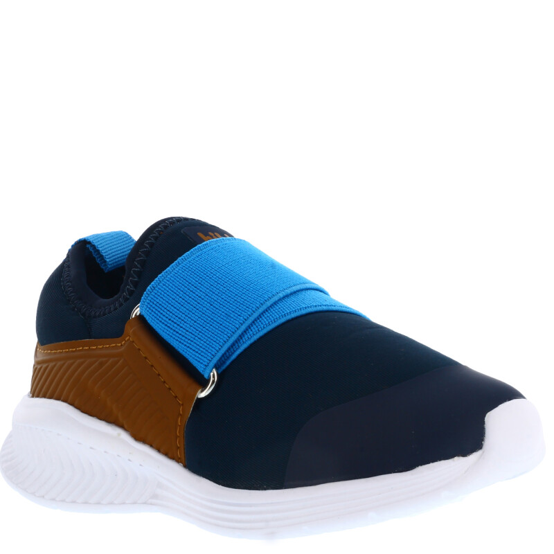 Championes Infantiles Bibi Urban c/Elastico Kids Azul Marino - Azul - Marrón