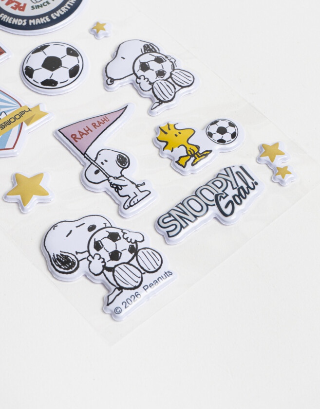 Stickers y Album Stickers Stickers Snoopy Mundial - Combinacion Multicolor