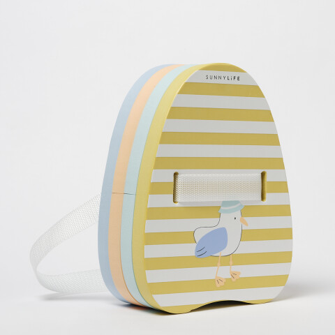 Flotador de cintura para niños Mustard Stripe
