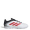 Championes de Fútbol 5 Infantiles Adidas Copa Pure III Club TF Blanco - Negro - Rojo
