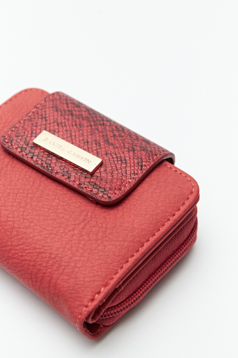 BILLETERA NOAH - Rojo 