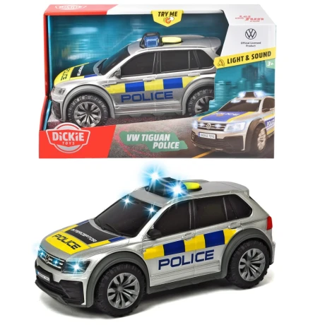 Camioneta de Policía Vw Tiguan Dickie 25 cm Luces Sonidos 001