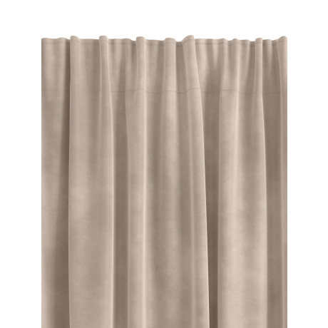 Cortina AUSTRA 1x140x175 terciopelo beige Beige