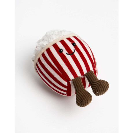 Plushie Charm Pop Corn Combinacion Tricolor
