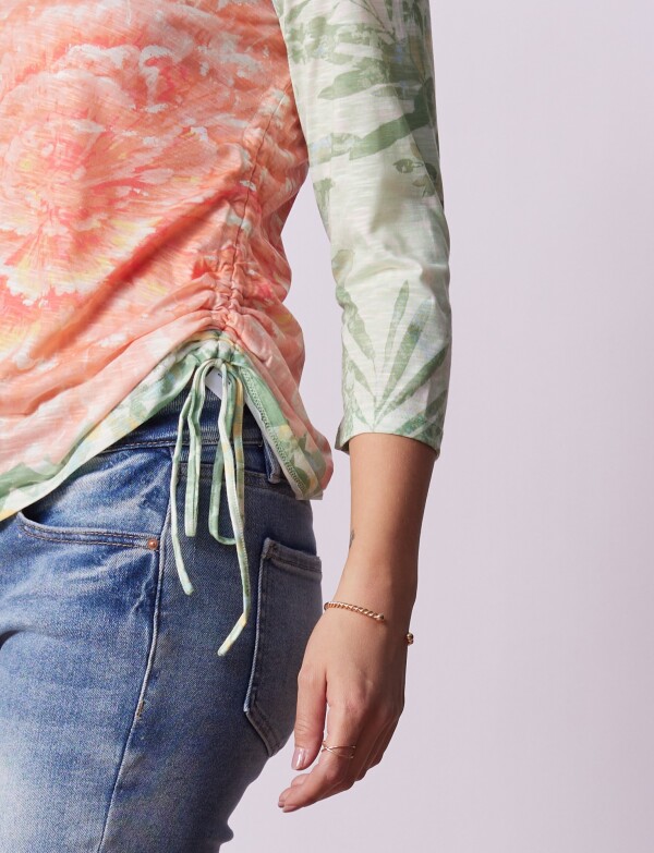 Blusa Flor VERDE/MULTI