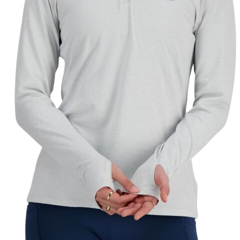 REMERA CON CIERRE XS-L GREY