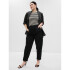 BROKEN TWILL CARGO PULL-ON PANT BLACK