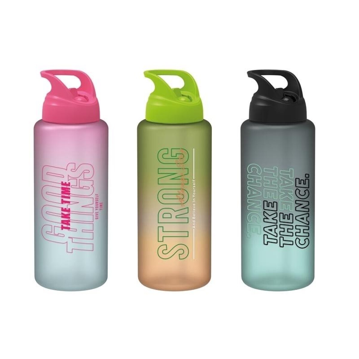 BOTELLA TRITAN DECORADA 1000CC MOLY RENGA 