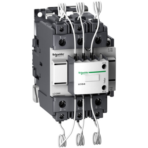 Contactor p/reactiva 3P 60 kVAR@400V 35 kVAR@230V TL0900