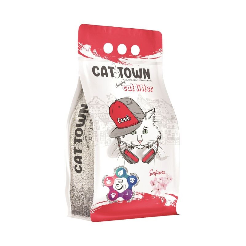 Cat Town Arena Aglomerante Sakura 10lts