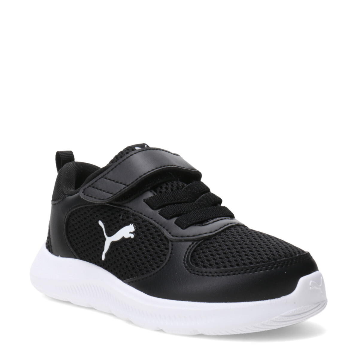 Championes Infantiles Puma - Negro - Blanco 