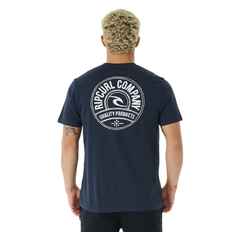 Remera Rip Curl Stapler - Azul Remera Rip Curl Stapler - Azul