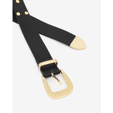 Cinturón Con Tachas Negro