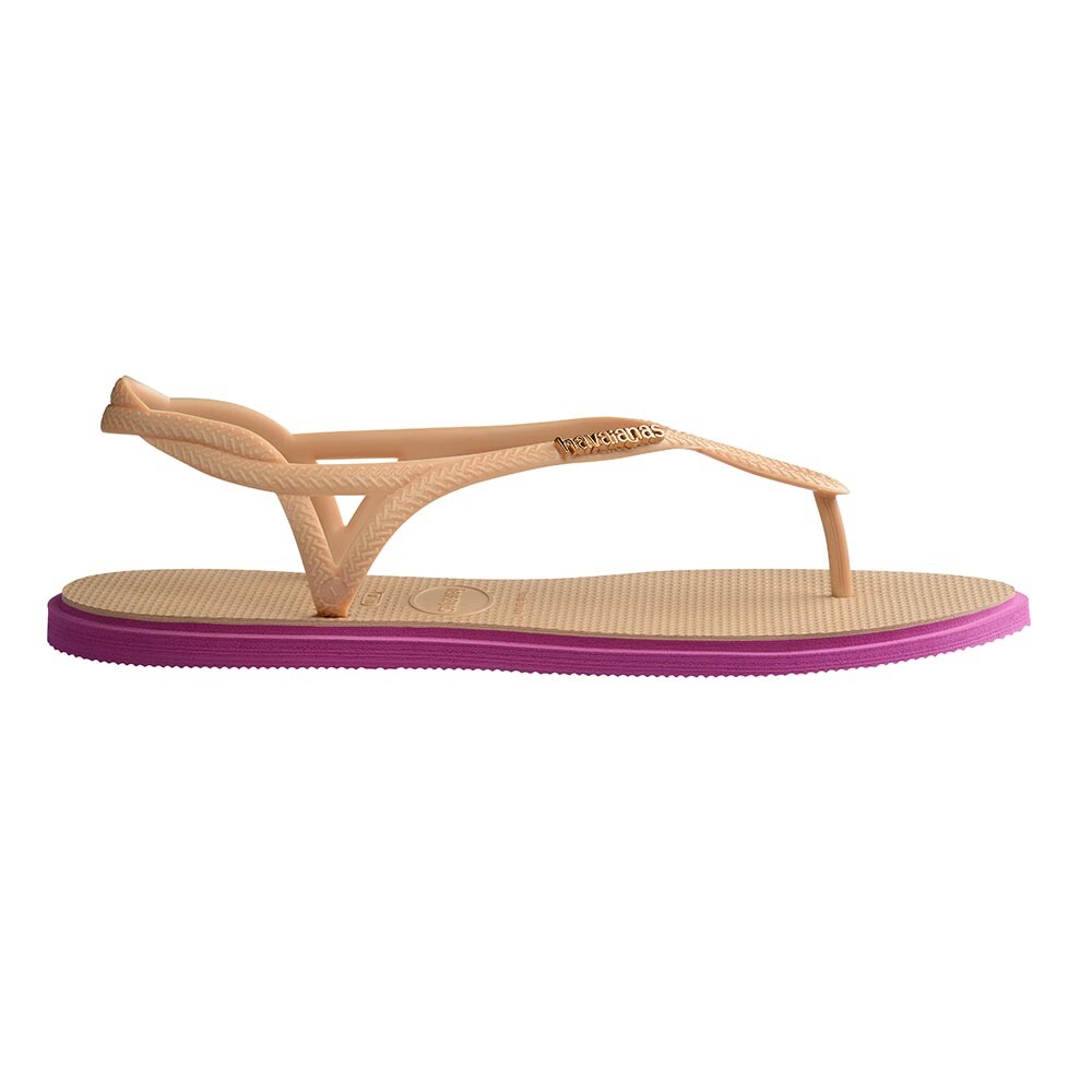 Sandalias Havaianas Luna Point Mujer Dorado/Rosa Gum