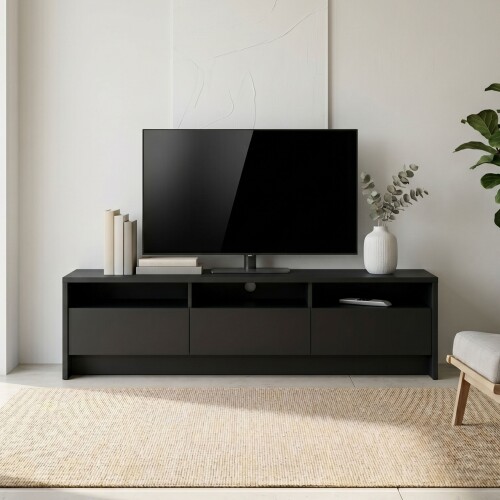 Rack de Tv 184 - Aspen Negro