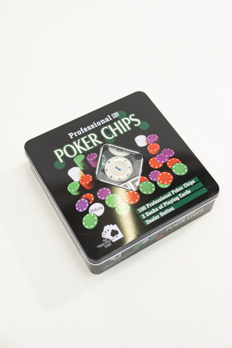 Juegos De Mesa Poker I Color Unico