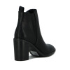 Darkness Bota De Dama C/ Elastico Caña Baja Taco Alto - Negro Negro
