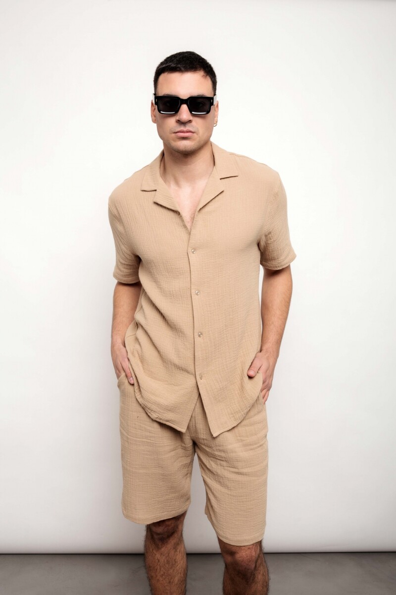Camisa Emiliano Beige