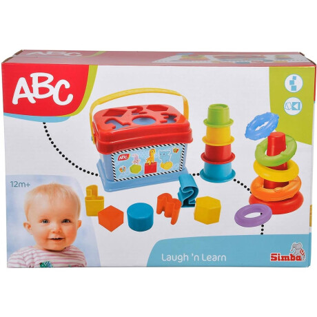 Simba Toys - Juego apilable para bebés ABC Simba Toys - Juego apilable para bebés ABC