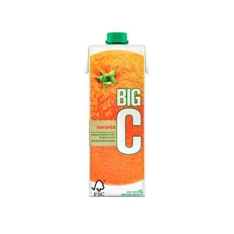 Jugo Big C Sabor Naranja 1L 001
