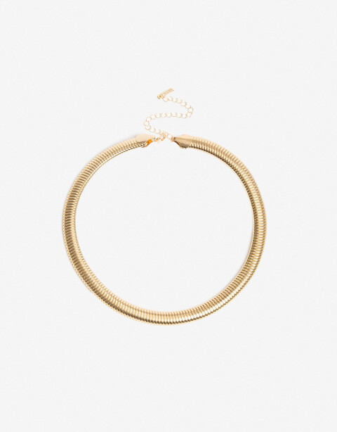 Collares Cortos Metal Collar Corto Metal - Dorado