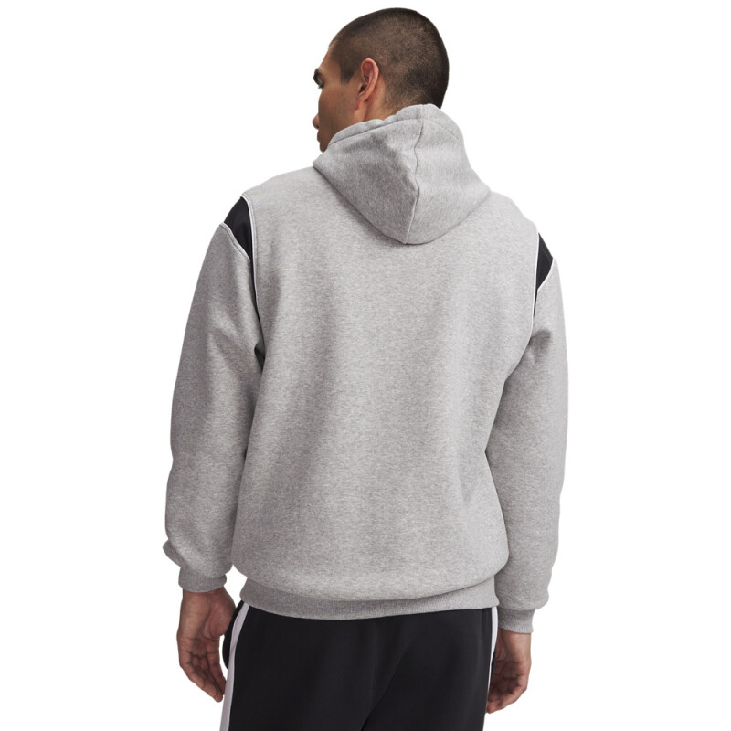 UA Rival Fleece Nov Hoodie-BLU GRY-011