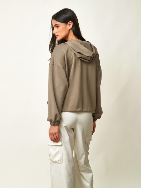 CAMPERA MOANA VERDE GRISACEO