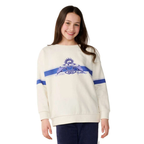 Buzo Rip Curl Archive Dolphin Blanco