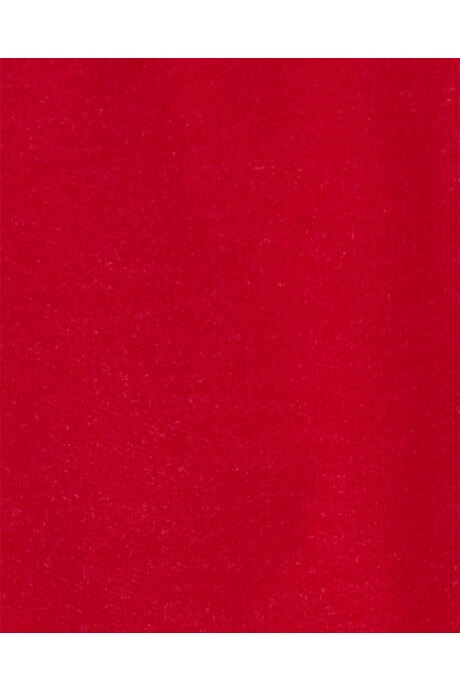 Pantalón deportivo de algodón, con logo, rojo Sin color