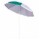 Sombrilla Playa 1,80m FPS 70 Articulable MOR Con Funda Acero Blanco/verde