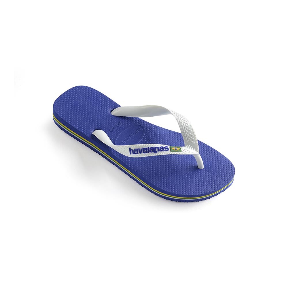 Sandalias Havaianas Brasil Logo FC Mujer Azul Naval