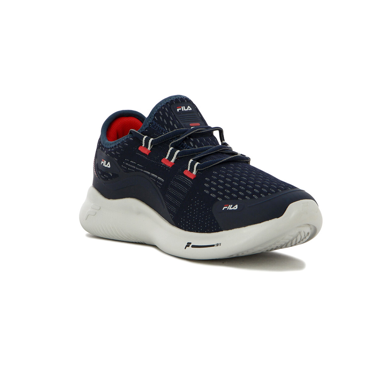 Fila Running Masculino Intruder Marino/plata/rojo - Marino-plata 