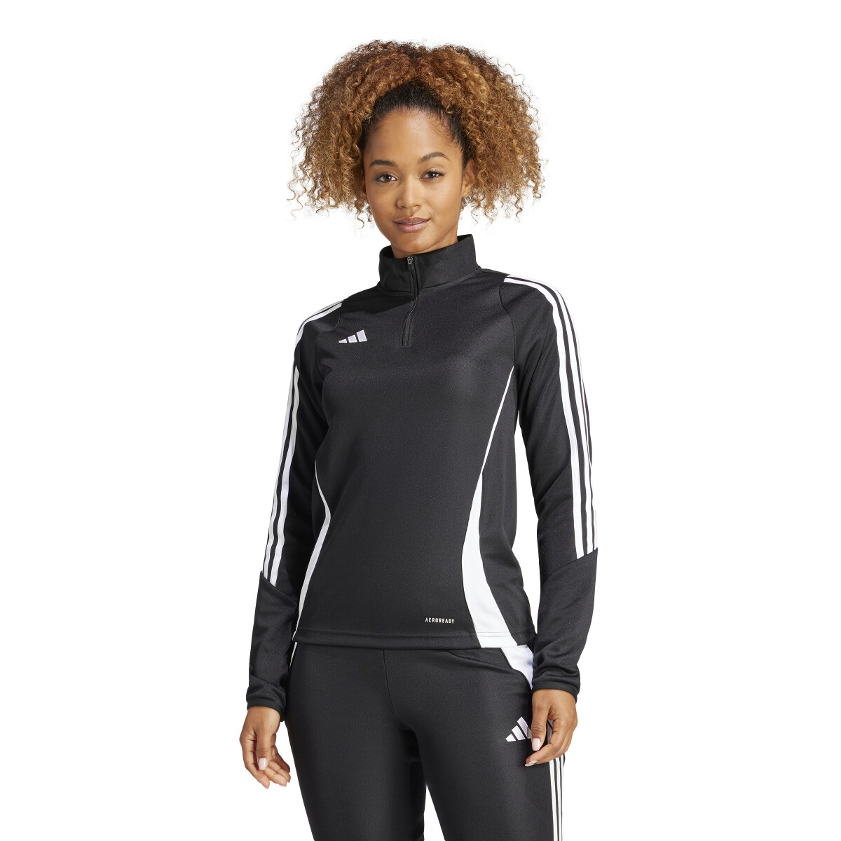 Buzo de Mujer Adidas Tiro 24 Training Top Adidas - Negro - Blanco 