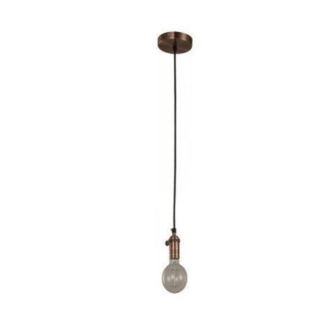""COLGANTE 1 LUZ ""TYRREL"" E27 60W COBRE" ""COLGANTE 1 LUZ ""TYRREL"" E27 60W COBRE"