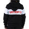 Buzo de Niños Umbro Canguro Vintage II Kids Negro - Blanco - Rojo