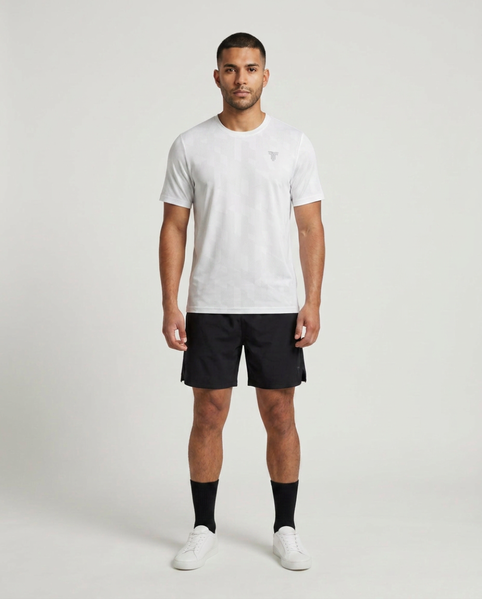 Remera de Hombre TIFFOSI Running - Blanco 