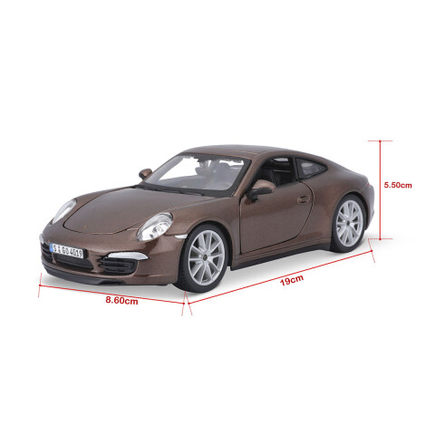 Auto de Colección Bburago Escala 1:24 PORSCHE OCRE