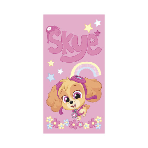 Toalla Infantil Playera Paw Patrol 100% Algodón 70 x 130 cm ROSA