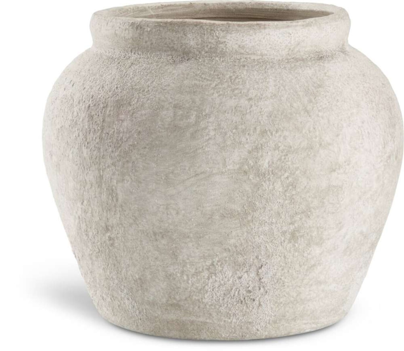 Maceta JOKUM Ø24xA21cm gres porcelánico - Gris 