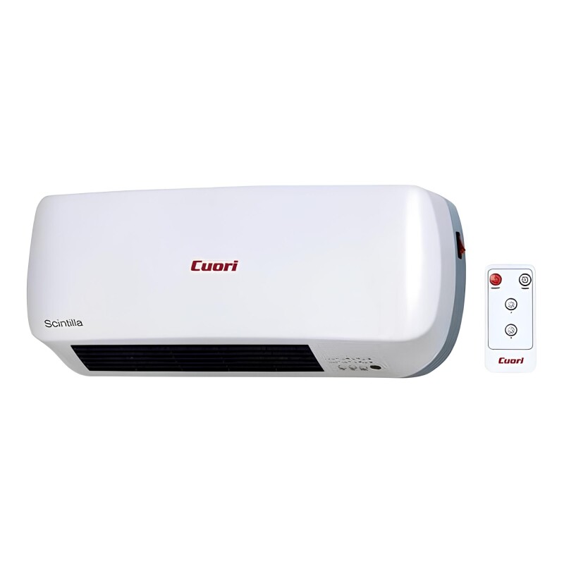 Convector de pared Cuori Scintilla 2000W con control remoto Blanco